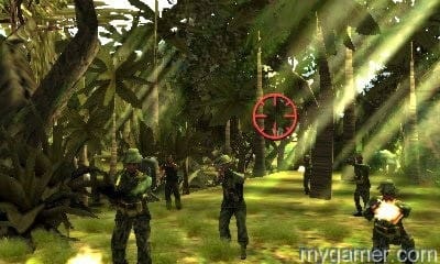 The game actually looks pretty nice in 3D
