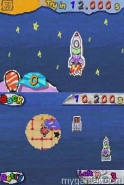 The goal in Side B is to launch rockets
