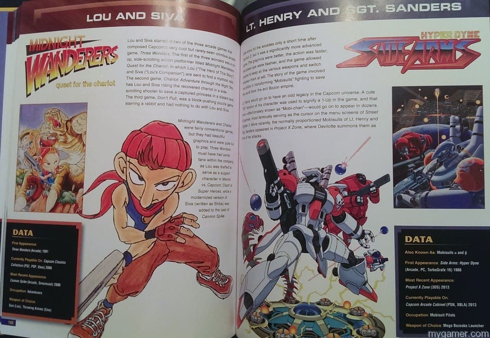 The robot from SideArms actually has a name and a story. Who knew?