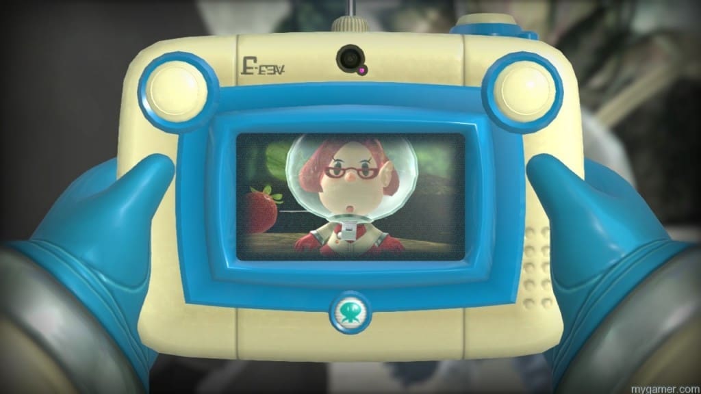 Characters talk through the game through the Gamepad