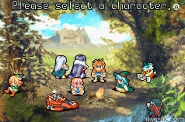 Look at all the playable characters!