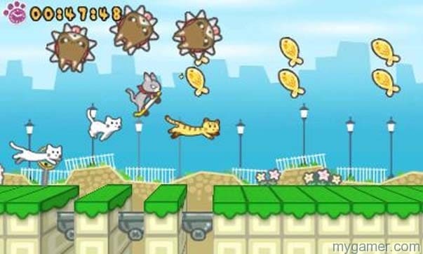 Skater Cat is a colorful game
