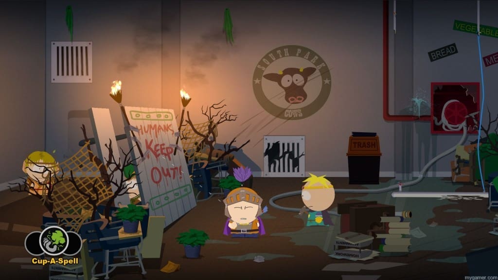 The game looks just like the show