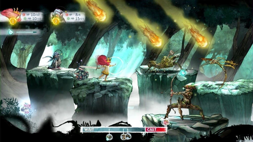 Combat is a unique twist on the active time battle system