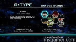 There is a stage select feature