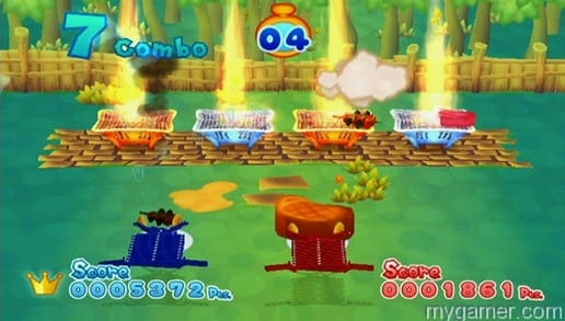 Combos increase score