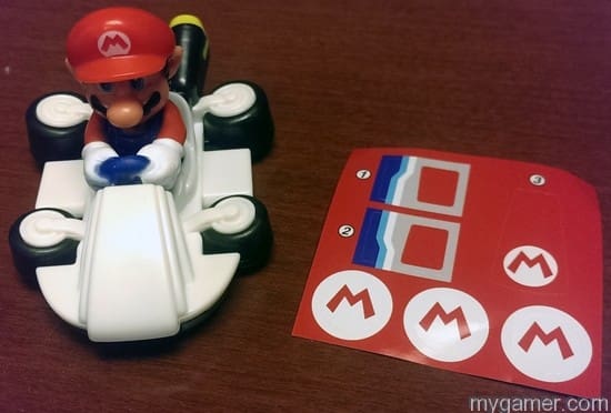 Put the stickers on yourself