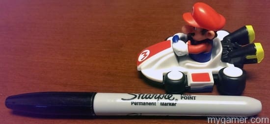 About the size of a business card