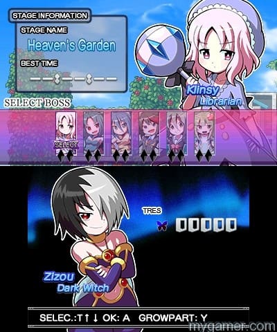Legend of Dark Witch stage select
