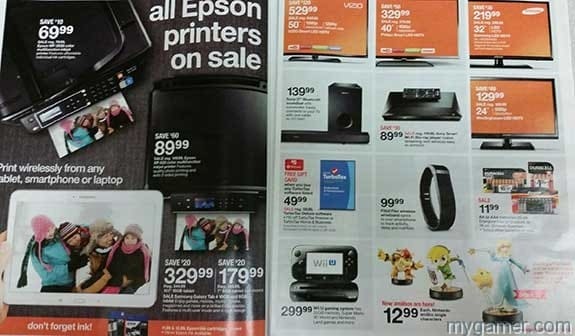 Full page. Amiibos in bottom right corner