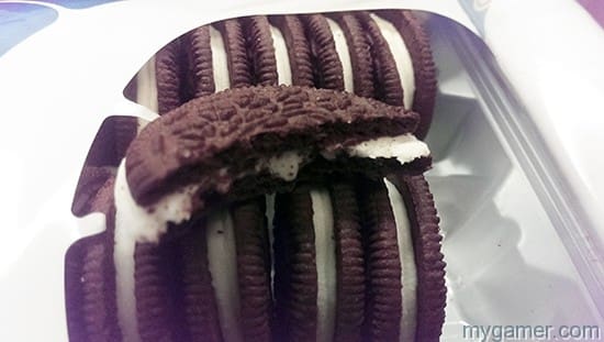 Still crunchy but not as crunchy