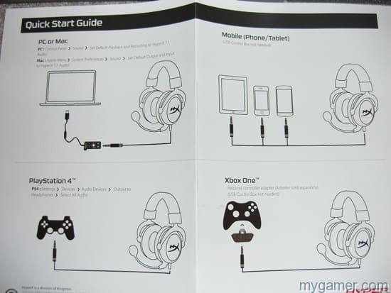 The quick start guide makes it easy