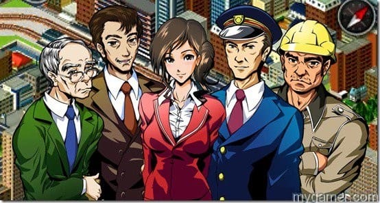 The colorful anime doesn't fit the serious tone of the gameplay