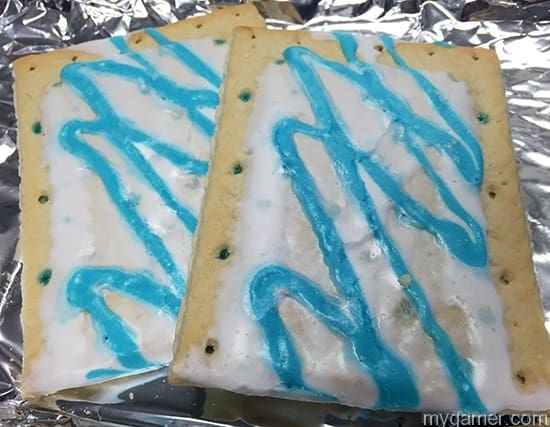 Put in the toaster for best results.