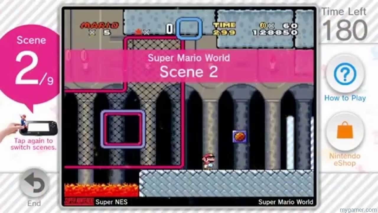 Super Mario World has 9 Scenes to play through