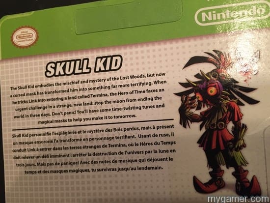 The back has a detailed summary of each character