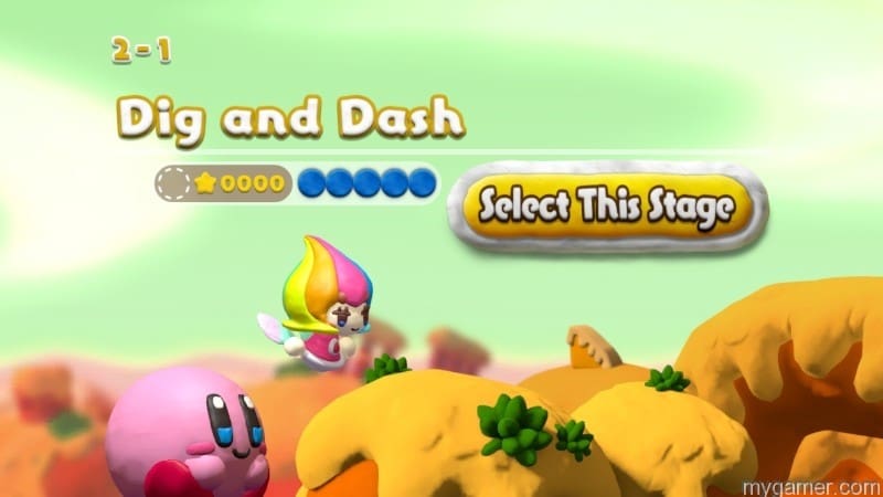 The paintbrush fairy will guide Kirby