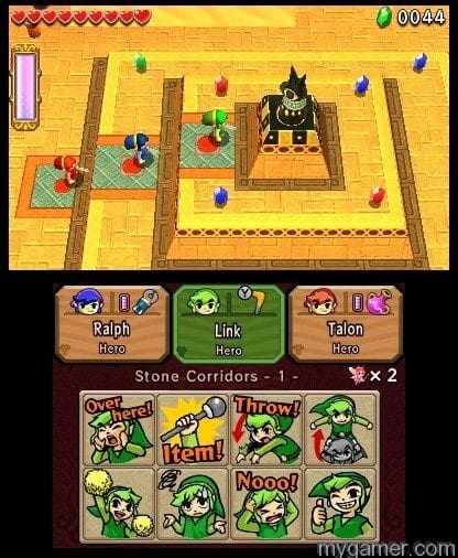 Throw Links in order to reach higher ledges