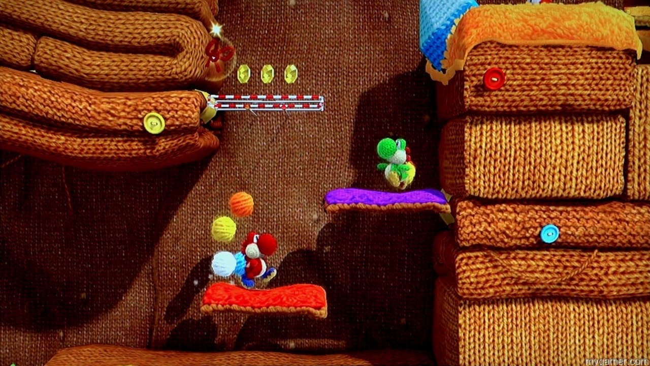 Some stages, like this one, have a heavy emphasis on puzzle solving vs action platforming