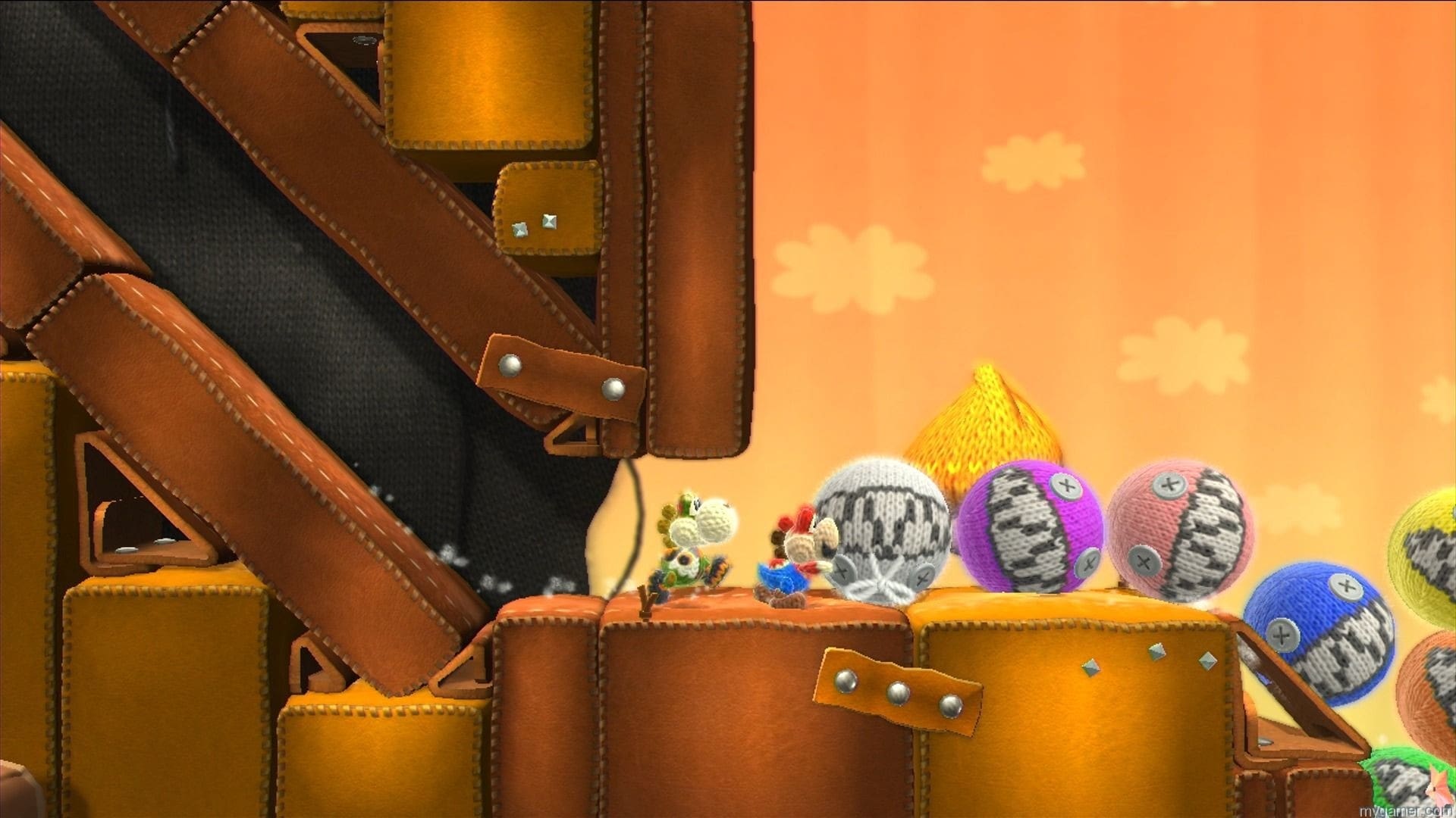 Yoshi Woolly World rockpush