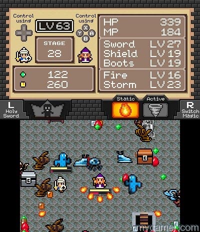 Battles can get crazy but never drops in frame rate
