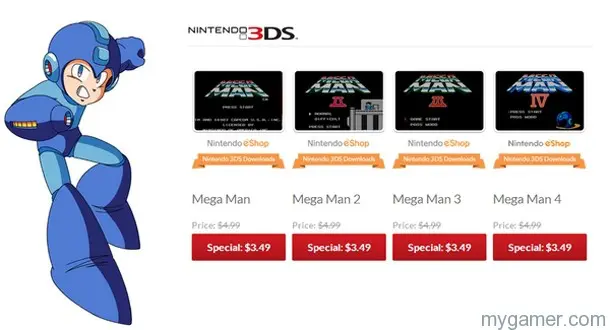 Mega Man eShop Sale