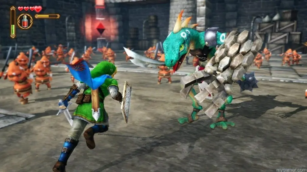 Hyrule Warriors - Link in Battle