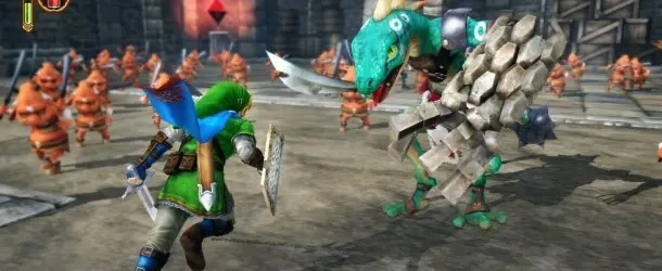 Hyrule Warriors - Link in Battle