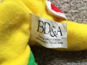 BDA Nintendo Plush BDA Tag