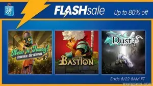 PSN Flash Sale 8 22 16 PSN Flash Sale 8 22 16