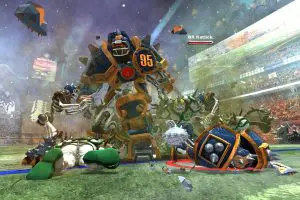Mutant Leagure Football robot