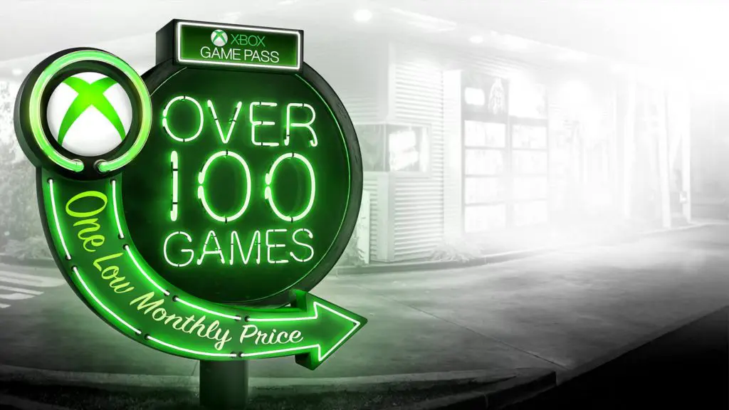 Xbox game pass 100 games