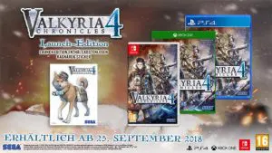 Valkyria Chronicles 4 Launch Edition