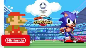 Mario Sonic at the Olympic Games Tokyo 2020