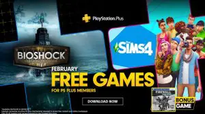 Feb 2020 Free PS Games