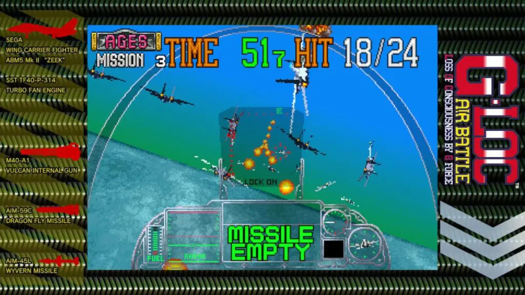 G LOC Air Battle