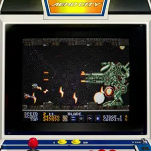 Thunder Force AC arcade view