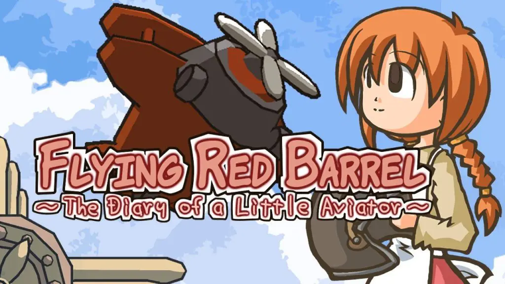 Flying Red Barrel