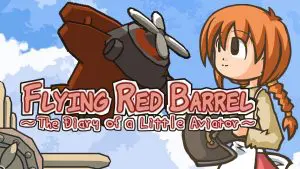 Flying Red Barrel