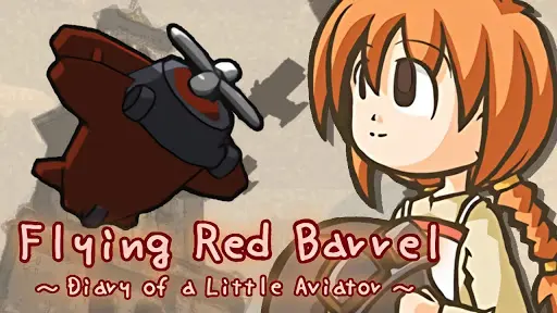 Flying Red Barrel