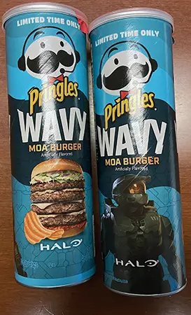 Pringles Moa Chips tubes Pringles Moa Chips tubes