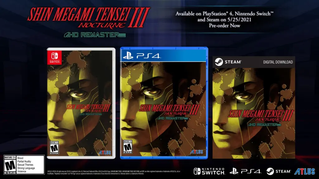 Shin Megami Tensei III Nocturne HD Remaster