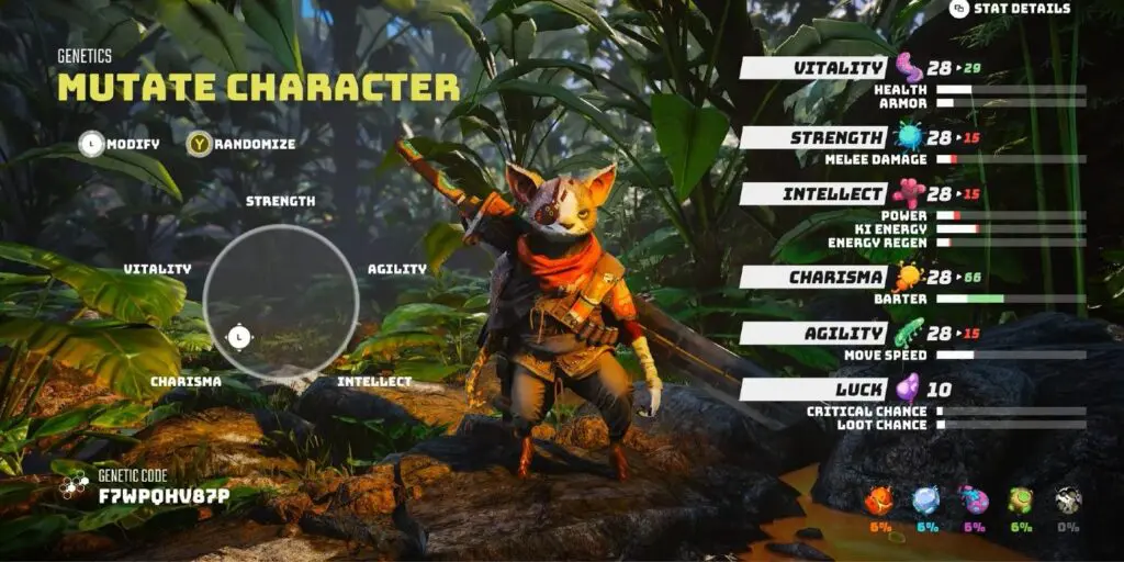 Biomutant Character Creator Lets You Make an Actually Unique Player 1 biomutant