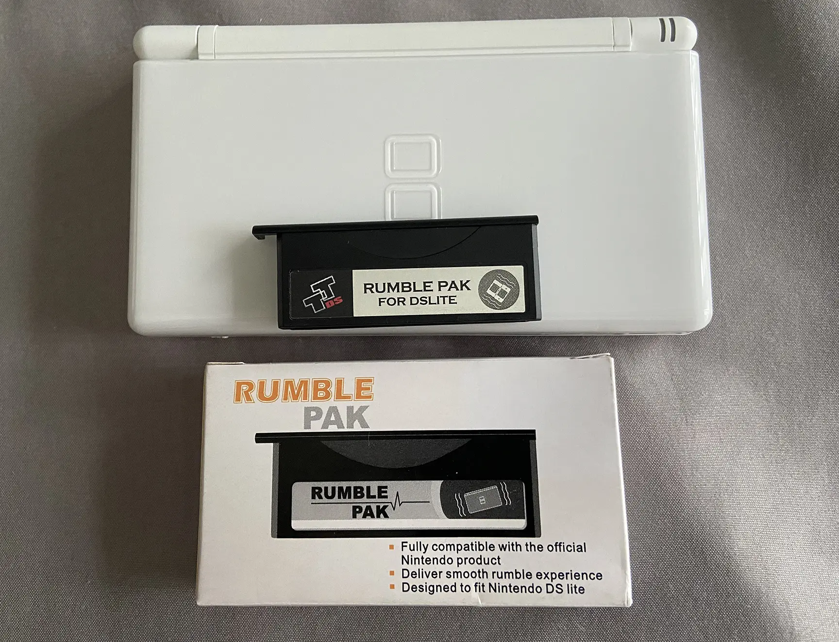 DS Lite Rumble Pak banner