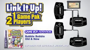 Single Pak Banner Bubble Bobble Old and New