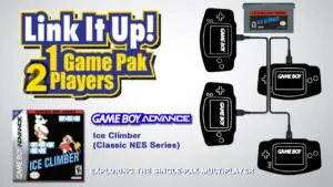 Single Pak Banner Ice Climbers Classic NES Single Pak Banner Ice Climbers Classic NES