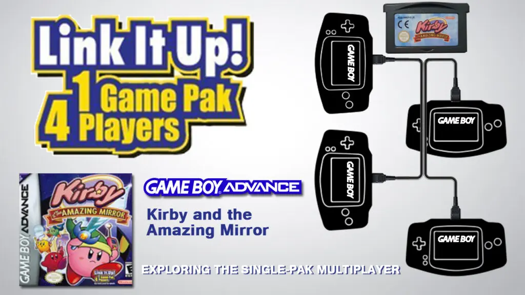 Single Pak Banner Kirby and the Amazing Mirror