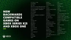 Xbox Series X backwards compatible