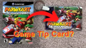 Mario Kart Double Dash game tip card banner