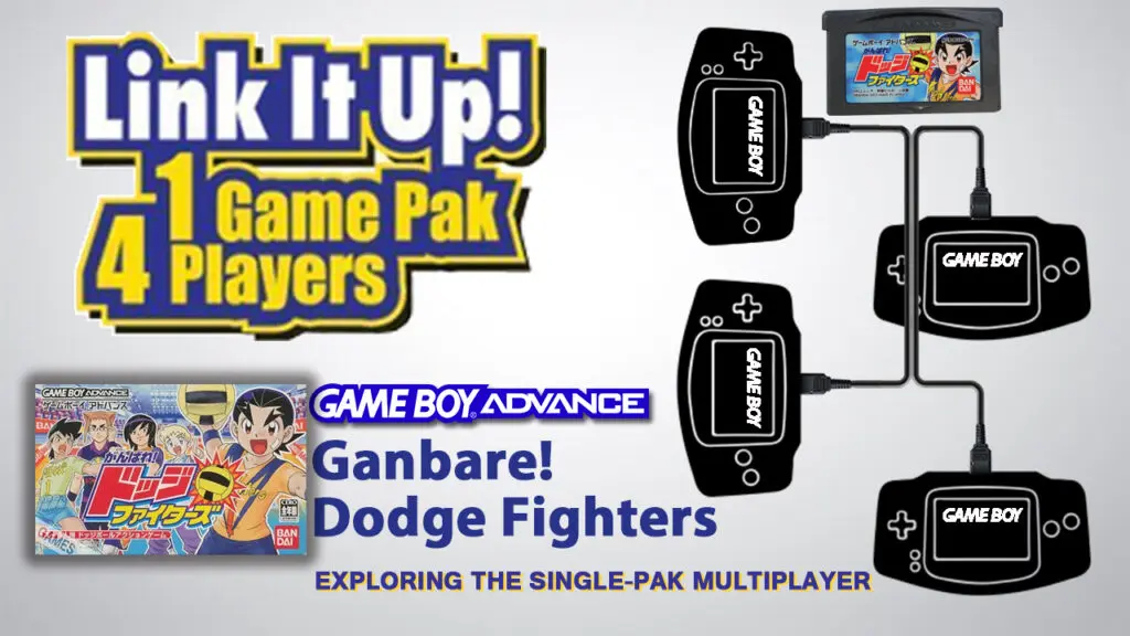 GBA Single Pak Ganbare Dodge Fighters GBA Single Pak Ganbare Dodge Fighters